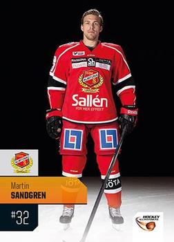 2014-15 HockeyAllsvenskan #HA-044 Martin Sandgren Front