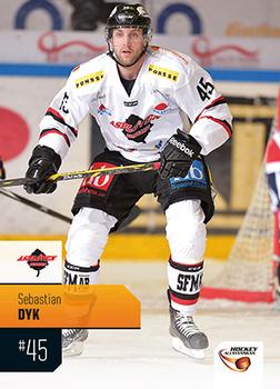 2014-15 HockeyAllsvenskan #HA-061 Sebastian Dyk Front