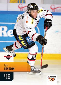 2014-15 HockeyAllsvenskan #HA-063 John Henrion Front