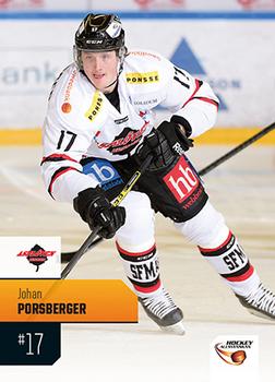 2014-15 HockeyAllsvenskan #HA-067 Johan Porsberger Front