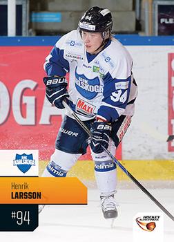 2014-15 HockeyAllsvenskan #HA-077 Henrik Larsson Front