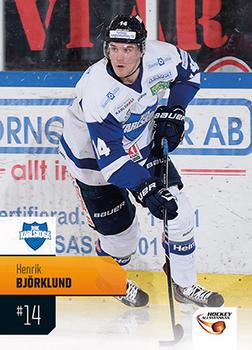 2014-15 HockeyAllsvenskan #HA-083 Henrik Björklund Front