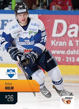 2014-15 HockeyAllsvenskan #HA-086 Anton Holm Front