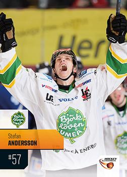 2014-15 HockeyAllsvenskan #HA-099 Stefan Andersson Front