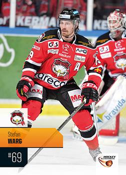 2014-15 HockeyAllsvenskan #HA-154 Stefan Warg Front