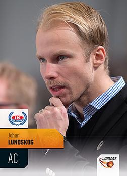 2014-15 HockeyAllsvenskan #HA-216 Johan Lundskog Front
