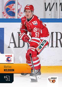 2014-15 HockeyAllsvenskan #HA-270 Mattias Nilsson Front