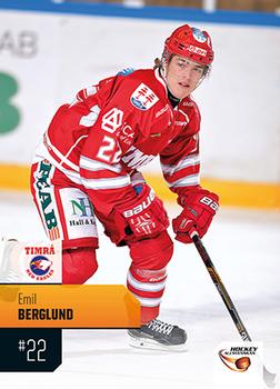 2014-15 HockeyAllsvenskan #HA-274 Emil Berglund Front