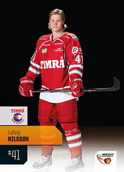 2014-15 HockeyAllsvenskan #HA-281 Ludvig Nilsson Front