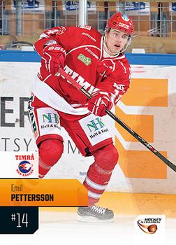 2014-15 HockeyAllsvenskan #HA-283 Emil Pettersson Front