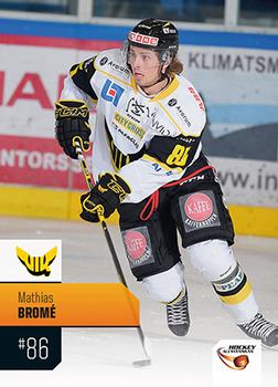 2014-15 HockeyAllsvenskan #HA-299 Mathias Brome Front