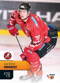 2014-15 HockeyAllsvenskan #HA-318 Sean-Michel Sunnqvist Front