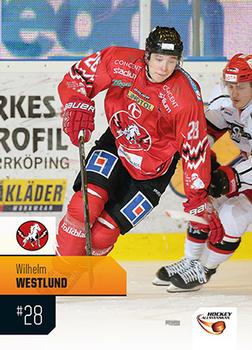 2014-15 HockeyAllsvenskan #HA-320 Wilhelm Westlund Front