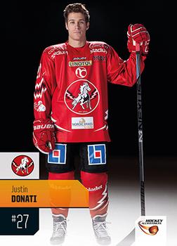 2014-15 HockeyAllsvenskan #HA-325 Justin Donati Front