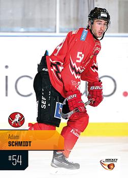 2014-15 HockeyAllsvenskan #HA-332 Adam Schmidt Front