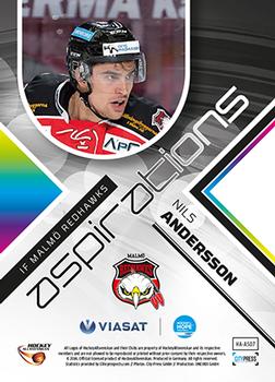 2014-15 HockeyAllsvenskan - Aspirations #HA-AS07 Nils Andersson Back