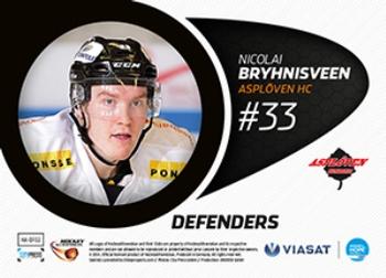 2014-15 HockeyAllsvenskan - Defenders #HA-DF02 Nicolai Bryhnisveen Back