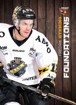 2014-15 HockeyAllsvenskan - Foundations #HA-FD01 Fredrik Hynning Front