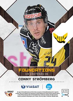 2014-15 HockeyAllsvenskan - Foundations #HA-FD10 Conny Strömberg Back