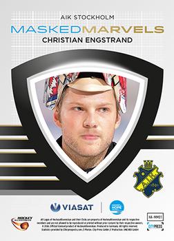 2014-15 HockeyAllsvenskan - Masked Marvels #HA-MM01 Christian Engstrand Back