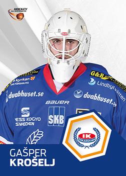 2014-15 HockeyAllsvenskan - Masked Marvels #HA-MM09 Gasper Kroselj Front