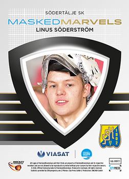 2014-15 HockeyAllsvenskan - Masked Marvels #HA-MM11 Linus Soderstrom Back