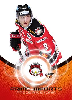2014-15 HockeyAllsvenskan - Prime Imports #HA-PI07 Frederik Storm Front