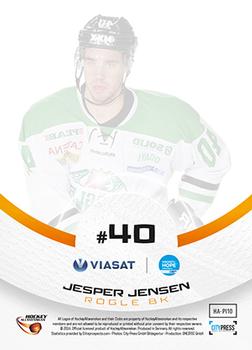2014-15 HockeyAllsvenskan - Prime Imports #HA-PI10 Jesper Jensen Back