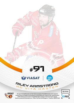 2014-15 HockeyAllsvenskan - Prime Imports #HA-PI14 Riley Armstrong Back