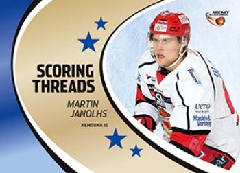 2014-15 HockeyAllsvenskan - Scoring Threads #HA-ST02 Martin Janolhs Front