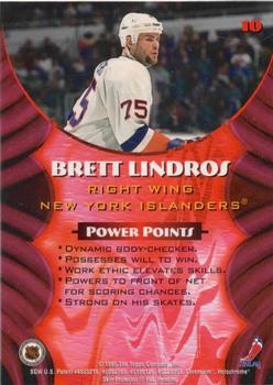 1994-95 Finest - Bowman's Best Red Rookies #10 Brett Lindros Back