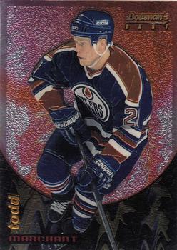 1994-95 Finest - Bowman's Best Red Rookies #19 Todd Marchant Front
