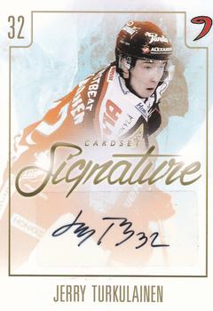 2017-18 Cardset Finland - Signature (Series One) #NNO Jerry Turkulainen Front