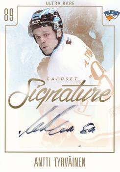 2017-18 Cardset Finland - Ultra Rare Signature (Series One) #NNO Antti Tyrväinen Front