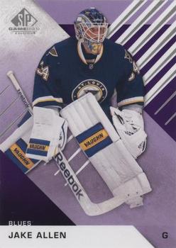 2016-17 SP Game Used - Purple #41 Jake Allen Front