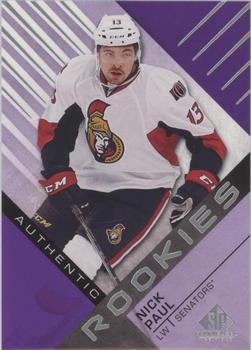 2016-17 SP Game Used - Purple #163 Nick Paul Front