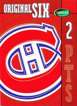 2003-04 Parkhurst Original Six Montreal - He Shoots He Scores Redemption Points #NNO 2 Points Front