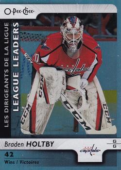 2017-18 O-Pee-Chee - Rainbow Foil #592 Braden Holtby Front