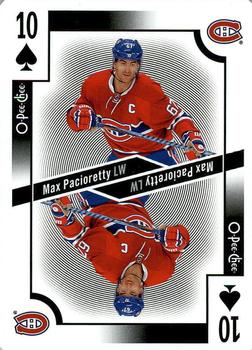2017-18 O-Pee-Chee - Playing Cards #10♠ Max Pacioretty Front