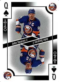 2017-18 O-Pee-Chee - Playing Cards #Q♠ John Tavares Front