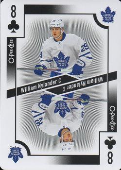 2017-18 O-Pee-Chee - Playing Cards #8♣ William Nylander Front