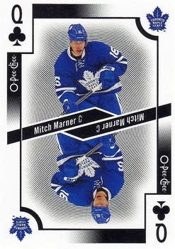 2017-18 O-Pee-Chee - Playing Cards #Q♣ Mitch Marner Front