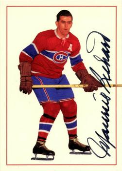 1994 Parkhurst Missing Link 1956-57 - Lucky Autographs #A-2 Maurice Richard Front