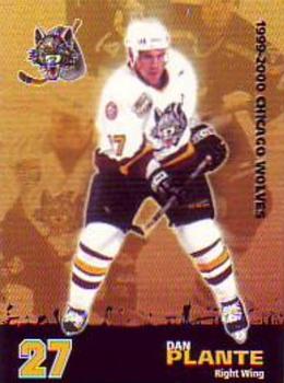 1999-00 Campaign Communications Chicago Wolves (IHL) #19 Dan Plante Front