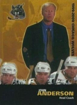 1999-00 Campaign Communications Chicago Wolves (IHL) #23 John Anderson Front