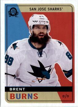 2017-18 O-Pee-Chee - Retro Blank Back #NNO Brent Burns Front