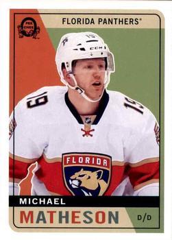 2017-18 O-Pee-Chee - Retro Blank Back #NNO Michael Matheson Front