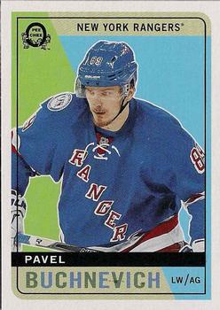 2017-18 O-Pee-Chee - Retro Blank Back #NNO Pavel Buchnevich Front