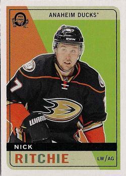 2017-18 O-Pee-Chee - Retro Blank Back #NNO Nick Ritchie Front