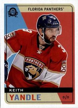 2017-18 O-Pee-Chee - Retro Blank Back #NNO Keith Yandle Front